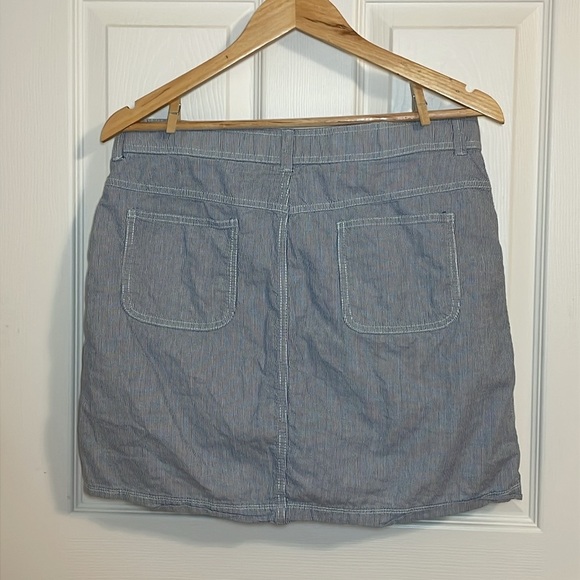 White Stag Pinstripe Skort, blue, 12 - Picture 4 of 5